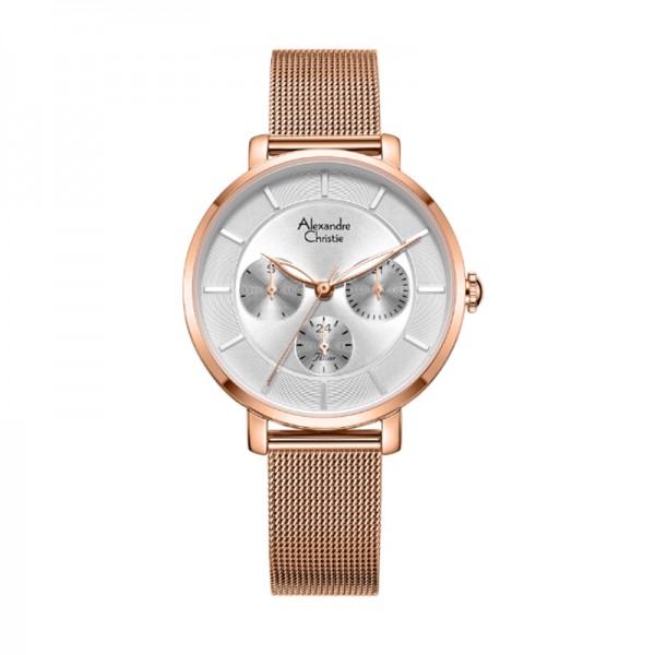 Alexandre Christie AC 2A55 Rosegold White BFBRGSL